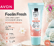 Avon Feelin Powder Fresh Brightening Antiperspirant Deodorant Cream 50G  - Similar Product Imag - ID 7173683