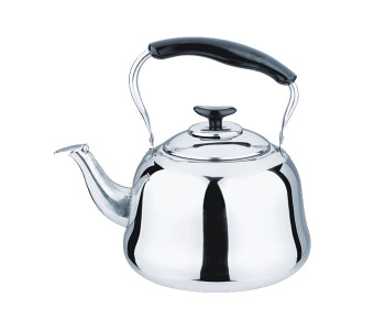 Express Delivery - Royalford RF9564 1.5 Litre Stainless Steel Whistling Kettle - Silver & Black - ID 37471
