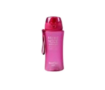 Express Delivery - Homeway HW-2705 480ml Flip Magic Water Bottle - Pink - ID 28053