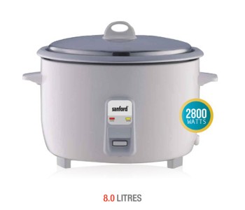 Sanford SF2509RC BS 8.0 Litre Automatic Rice Cooker in KSA