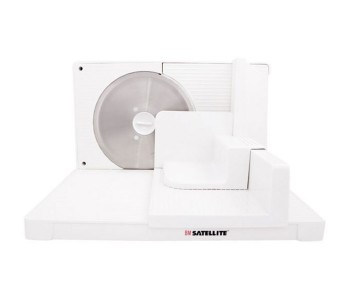 BM Satellite BM-9120 500 Watts Meat Slicer, White in UAE