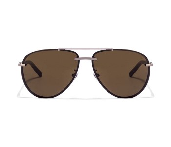 Mont Blanc MB 596S 08J Aviator Gunmetal & Black Frame And Brown Mirrored Sunglasses For Unisex in OMAN
