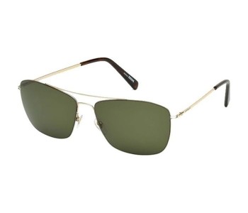 Mont Blanc MB 594S 28N Aviator Gold Frame & Green Mirrored Sunglasses For Men in OMAN