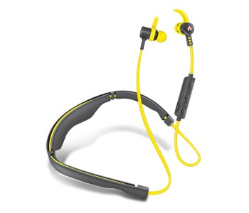 Express Delivery - Audionic A-450 Airbeats Bluetooth Neck Band - Yellow - ID 10343