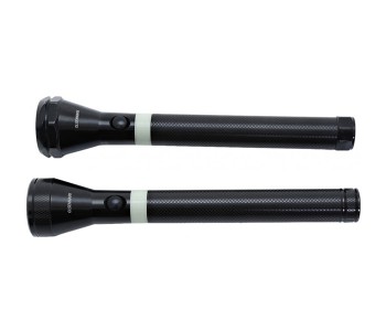 Express Delivery - Olsenmark OMFL2616 242MM 2 in 1 Rechargeable LED Flashlight, Black - ID 8390