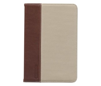 Promate Valdo-Mini4 Premium Fabric Folio Case With Horizontal Stand Function For IPad Mini 4 - Khaki in UAE