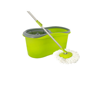 Royalford RF8866 Rocca Spin Easy Mop - Green And Grey in UAE