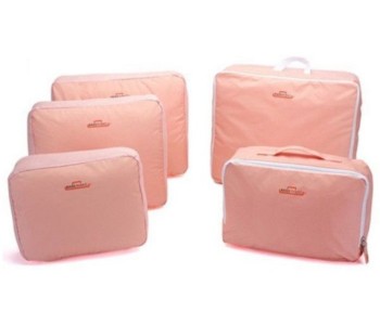 Travel Bag For Women 5 Piece TB52 Pink in OMAN