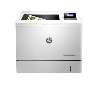 HP M553dn LaserJet Enterprise Color Printer - White in UAE