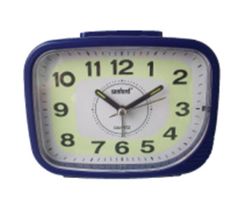 Express Delivery - Sanford SF3007ALC Alarm Clock with 2AA Battery - Blue - ID 26373
