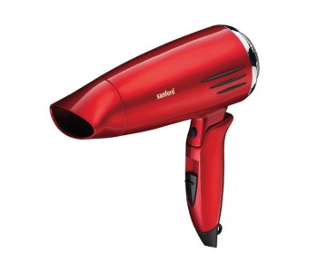 Express Delivery - Sanford SF9680HD BS 1600 Watts Hair Dryer - Red - ID 15605