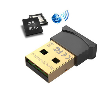 Express Delivery - Trands TR-BT747 Ultra-Mini Bluetooth CSR 4.0 USB Dongle Adapter - Black - ID 25463