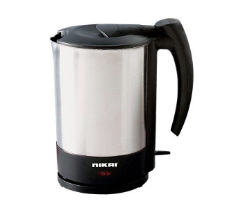 Nikai NK662N 1.7 Litre Stainless Steel Kettle Black And Silver in OMAN