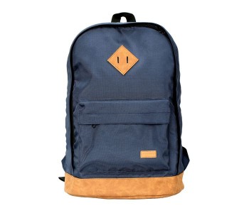 Promate Drake-2 15.6 Inch Retro Styled Laptop Backpack With Multiple Zippers, Blue in KSA