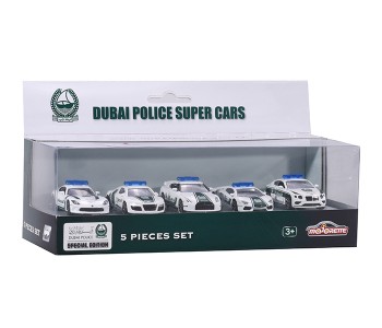 Majorette 212053161047 Dubai Police Die-Cast Super Cars Set With Assorted One in OMAN