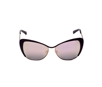 Guess GU7422 81G Cateye Purple Frame & Purple Mirrored Sunglasses For Women in OMAN