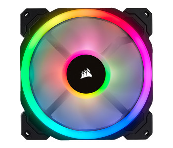 Corsair CO-9050073-WW LL140 RGB 140mm Dual Light Loop RGB LED PWM Fan - Black in OMAN