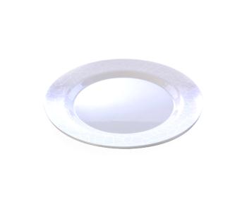 Royalford RF4487 10-inch Melamine Ware Dinner Plate - White Pearl in UAE