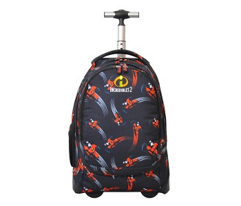 Incredibles INMS08112 20-inch MR Strong Trolley Bag, Black & Red in OMAN