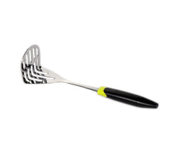 Royalford RF8915 Stainless Steel Potato Masher With ABS Handle - Black in UAE