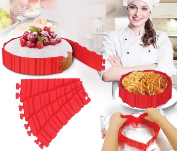 Bake Snake Silicone Cake Mould EN4118 Red in KSA