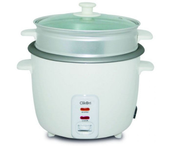 Clikon CK2125-N 400 W Rice Cooker With Streamer - White in KSA