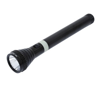 Express Delivery - Olsenmark OMFL2503 289MM Rechargeable LED Flashlight, Black - ID 8386