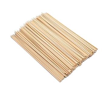 120 Pieces Bamboo Skewer - Beige in KSA