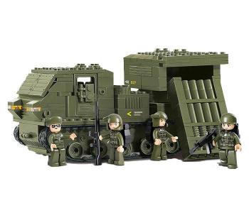 Sluban Military Blocks Army Bricks Toy - Guard Bazooka, Army Green in KSA