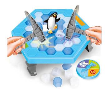 Penguin Trap Ice Breaker Kids Puzzle Table Game in KSA