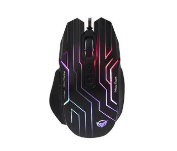 Express Delivery - Meetion MT-GM22 Dazzling RGB Ergonomic Gaming Mouse - Black - ID 39403