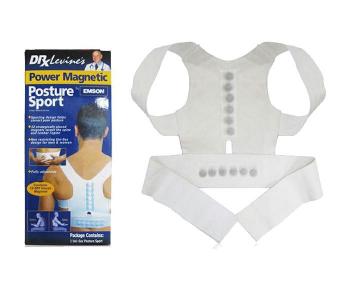 PM7360 Dr. Levine's Power Magnetic Posture Support - White in UAE