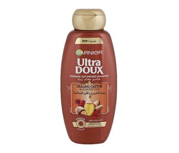 Garnier Ultra Doux Healing Castor & Almond Oil Shampoo - 400ml in KSA