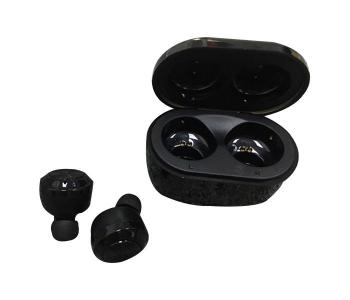 Novelty SQ-W3 TWS Mini Waterproof Wireless Bluetooth Headset With Charging Box - Black in KSA