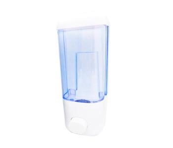 380ml Plastic Touch Soap Dispenser - White in KSA