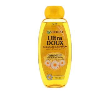 Garnier Ultra Doux Camomile & Flower Honey Illuminating Shampoo - 400ml in KSA