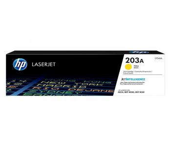 Express Delivery - HP 203A CF542 Original LaserJet Toner Cartridge - Yellow - ID 40276