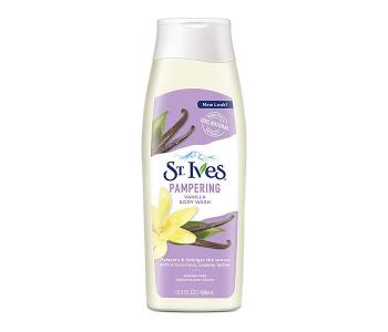 St. Ives Pampering Vanilla Body Wash - 400ml in KSA