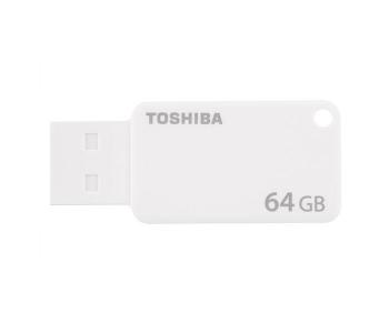 Toshiba U303 64GB TransMemory USB 3.0 Flash Drive - White in KSA