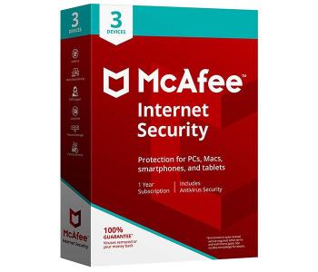 McAfee Internet Security For 3 Devices in KSA