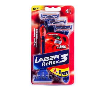 Laser Sport 3 Reflex Triple Blade Razor - 3+1 Pieces in KSA