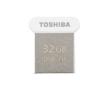 Toshiba THN-U364W0320E4 32GB TransMemory USB 3.0 Flash Drive - White in KSA