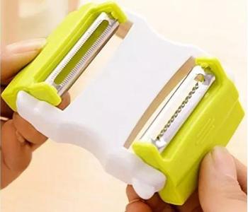 Plastic Pocket Size Peeler, Slicer & Shredder - Green in KSA