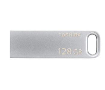 Toshiba THN-U363S1280E4 128GB TransMemory USB 3.0 Flash Drive - Silver in KSA