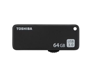 Toshiba THN-U365K0640E4 64GB TransMemory USB 3.0 Flash Drive - Black in KSA