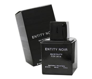 Entity Noir Eau De Toilette Spray For Men - 100ml, Black in KSA