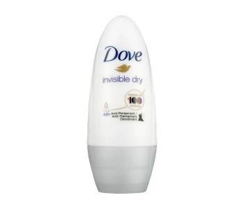 Express Delivery - Dove Invisible Dry Antiperspirant Roll-On Deodorant - 50ml, Grey - ID 39914