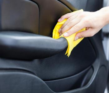 Car Interior Wet Wipes - Yellow in KSA