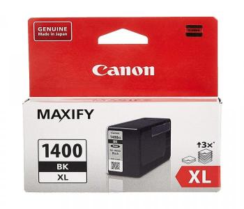 Express Delivery - Canon 1400 XL High Yield Cyan Ink Cartridge - Black - ID 40214