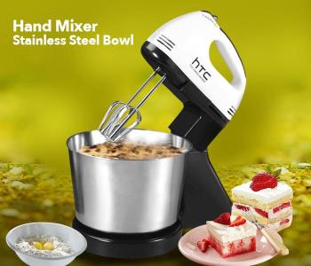 HTC,HTC-677-HM Hand Mixer With Stainless Steel Bowl in UAE